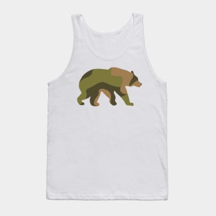 Norwegian Woodland Bear Tank Top